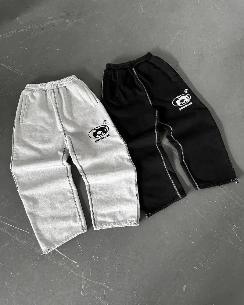 Trendy Pink Jogger Pants